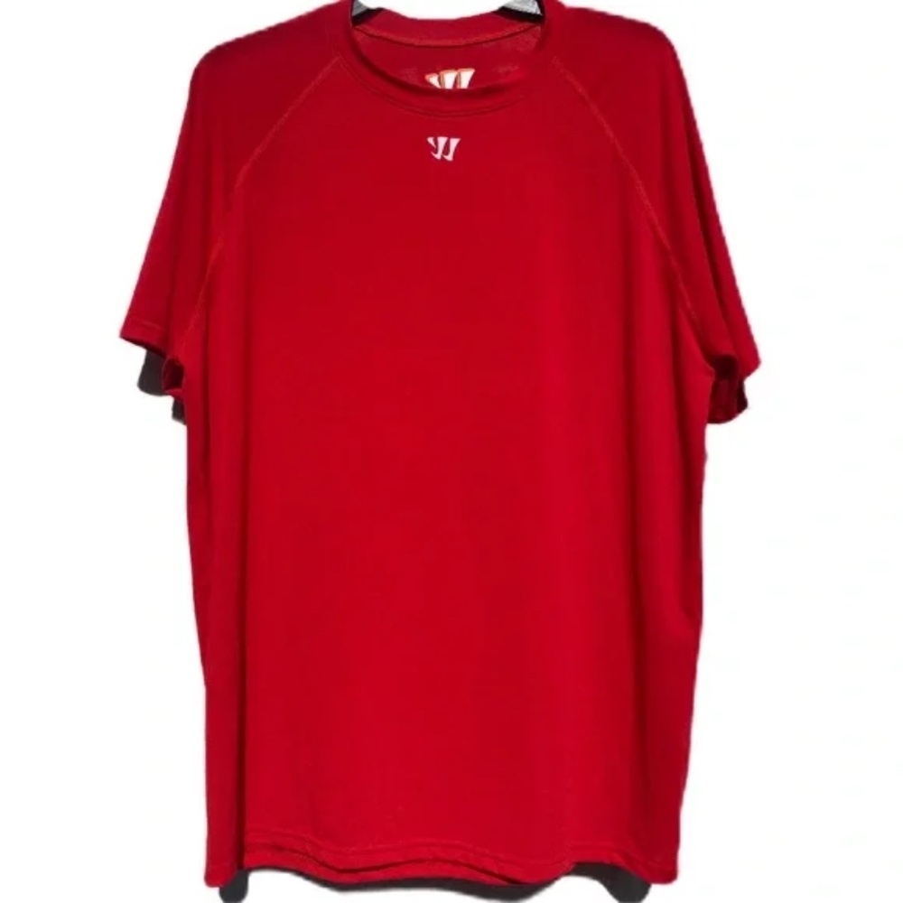 Warrior Performance Tech Tee short sleeve Large red